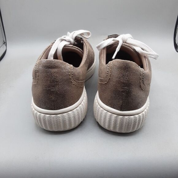 Clarks Caroline Ella Sneakers Women's 5.5M Brown Metallic 2 - Picture 5 of 11
